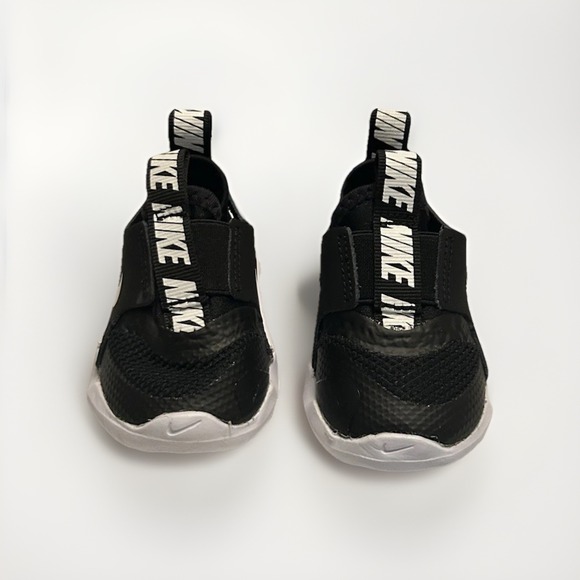 Nike Size 2C Baby Flex Runner TD Black AT4665-001 Sporty Athletic Cute - Picture 4 of 6